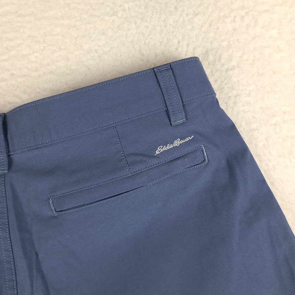 Eddie Bauer Shorts Mens 33‎ Blue Solid 10